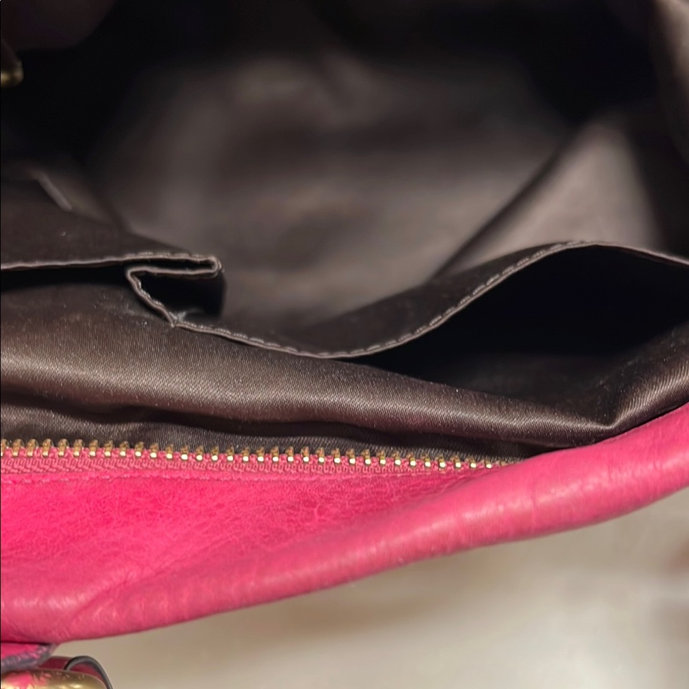 Coach Raspberry❤️ Leather Women's Bag - Picture 8 of 13